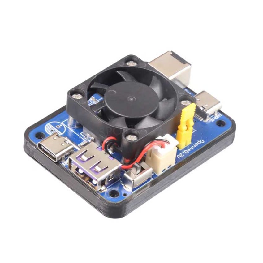 Raspberry Pi 5 Power PD Trigger Activation Module – 5V/5A 27W Dual Input (PD/DC) Wide Voltage Power Supply for Pi5 & Jetson Nano