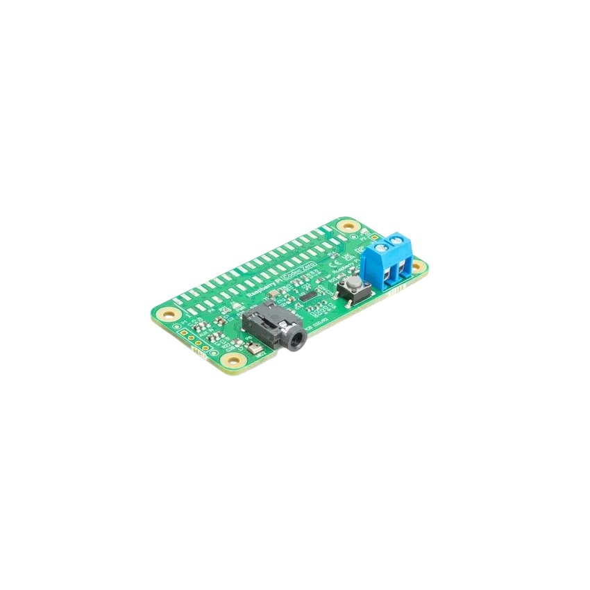 IQaudio Codec Zero, Audio I/O Expansion Board for Raspberry Pi Zero, Mono Mic/Line In & Out, I2S Interface