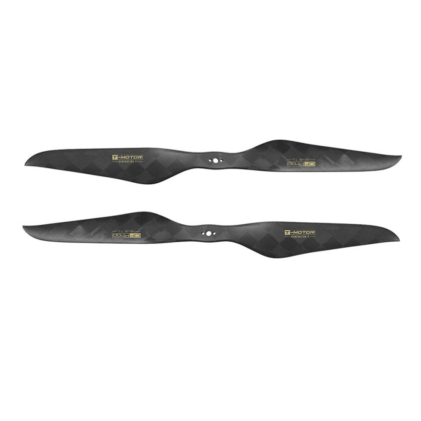 T-Motor NS 57×22 Carbon Fiber Propeller Pair 2PCS High-Performance Folding Prop Set for Heavy-Lift and Industrial UAVs