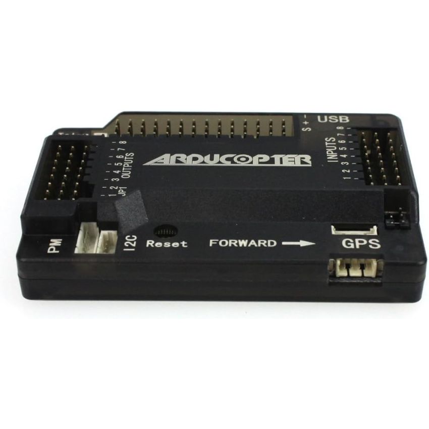 APM 2.8 Flight Controller with Built-in Compass, 6-Axis Gyro Stabilization, Compatible with Multirotor and Fixed-Wing Drones
