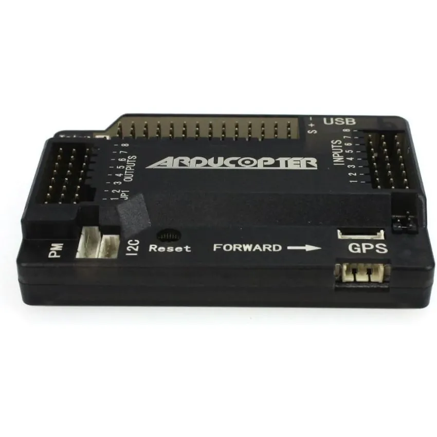 APM 2.8 Flight Controller with Built-in Compass, 6-Axis Gyro Stabilization, Compatible with Multirotor and Fixed-Wing Drones