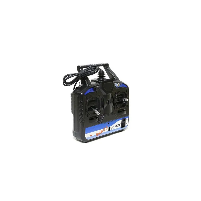 FlySky FS-SM600 6CH USB Powered Controller with SuperSimX Simulator (Mode 2), Realistic Flight Training Transmitter for RC Drones, Planes, and Helicopters