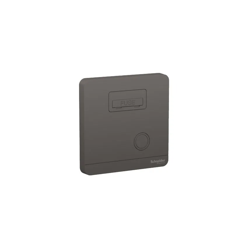 Schneider Electric AvatarOn 13A 250V Fused Connection Unit – Dark Grey