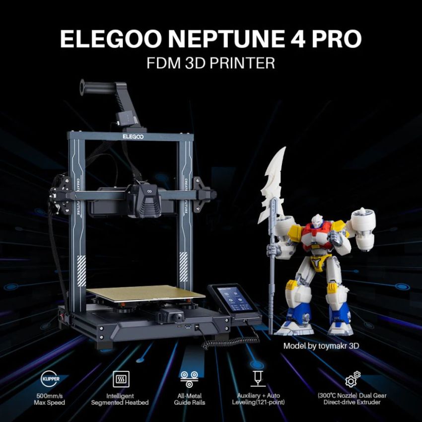 3D Printer  ELEGOO Neptune 4 Pro
