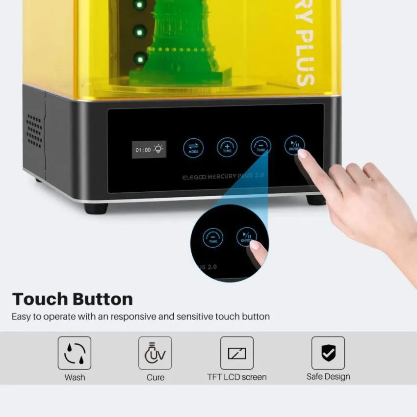 ELEGOO  Mercury PLUS 2.0  Washing & Curing Machine
