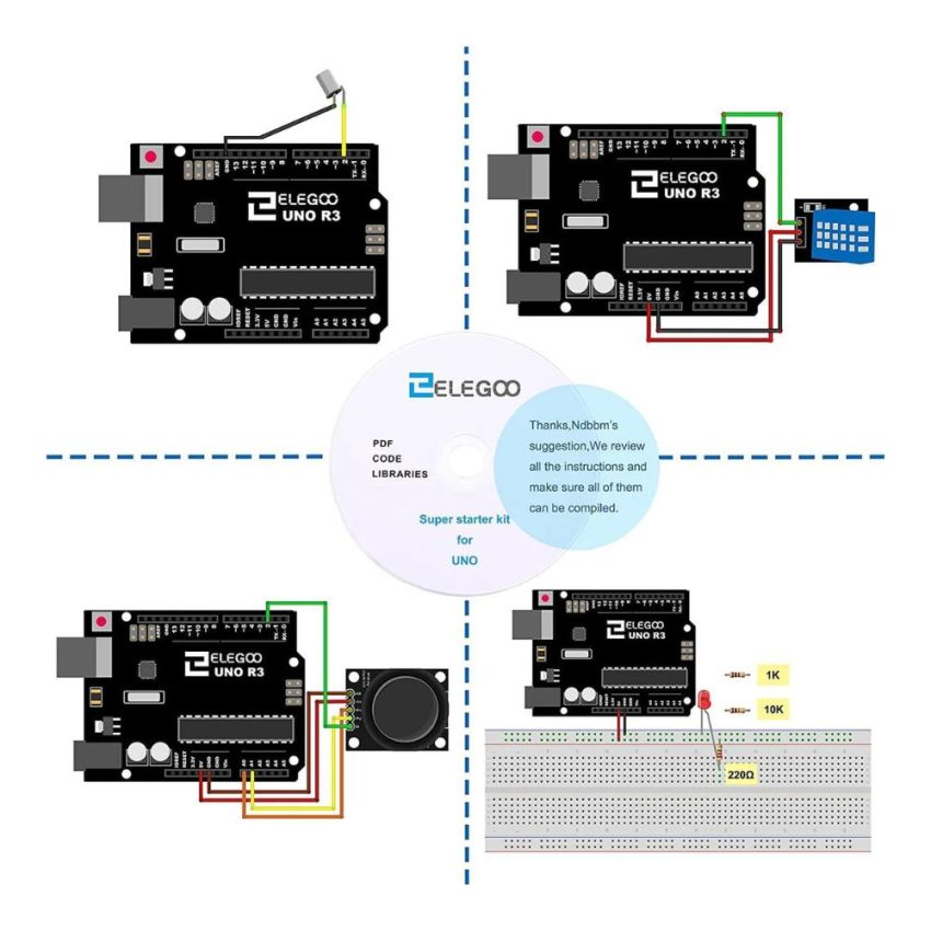 ELEGOO UNO R3 Super Starter Kit