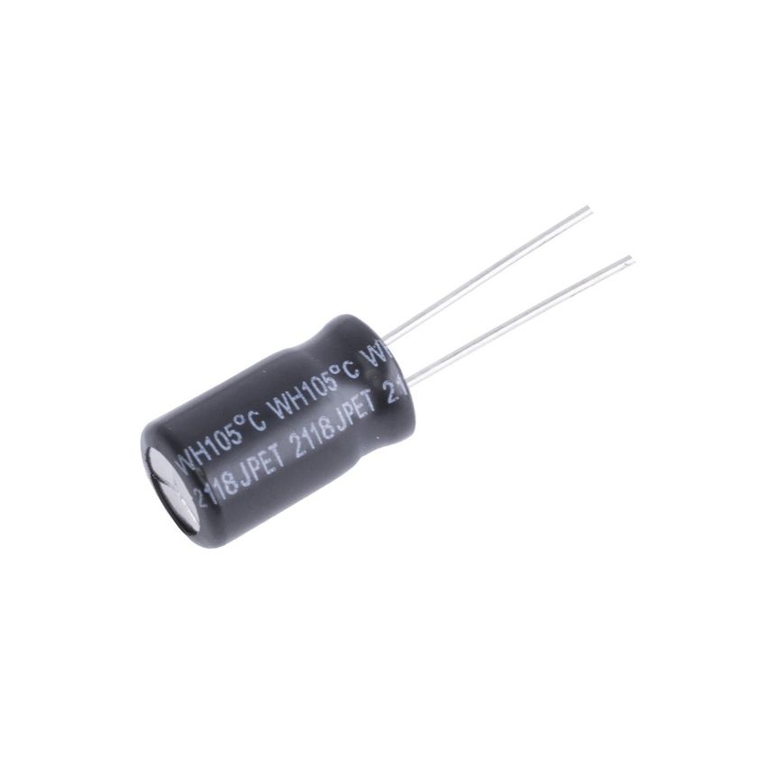 56uF 16V Radial Electrolytic Capacitor  High Reliability, Compact Design