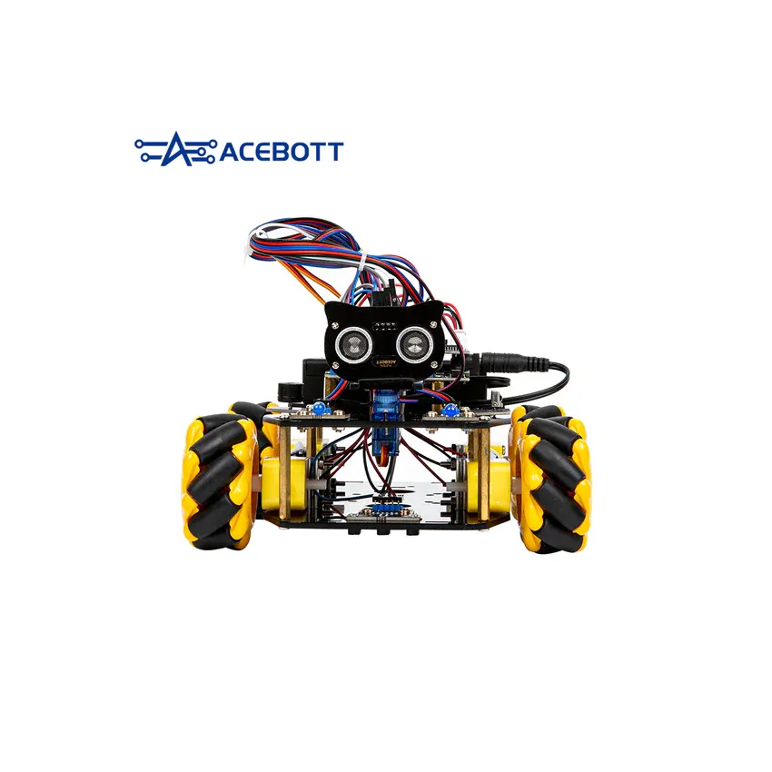 ACEBOTT ESP32 Smart Car Starter Kit with 4WD Mecanum Wheel Off-road Car Muti-Direction