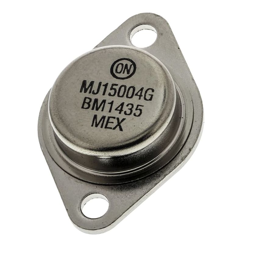 MJ15004G, Power Transistor, PNP, 140V, 20A