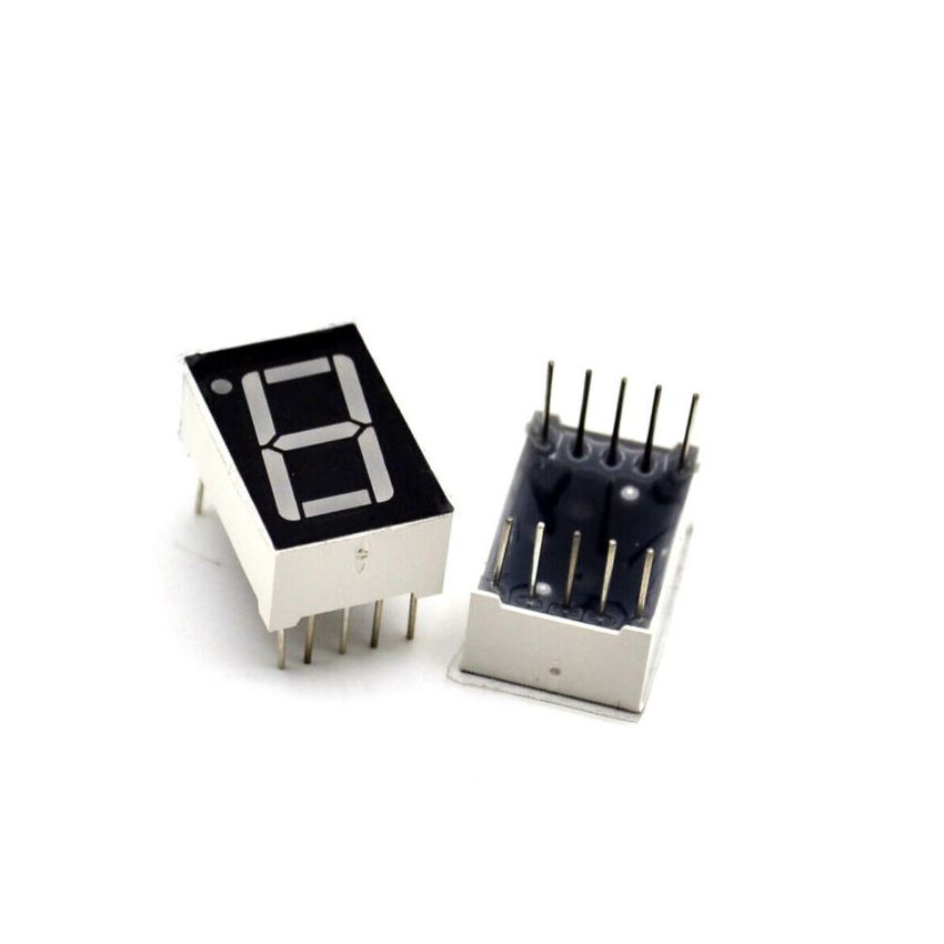 5611BH 7-Segment LED Display – Common Cathode, Single Digit