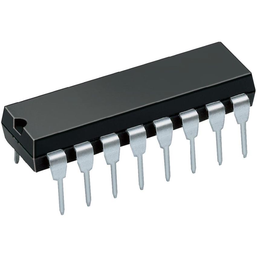 MN4519B, Quad 2-Input Multiplexer, DIP-16