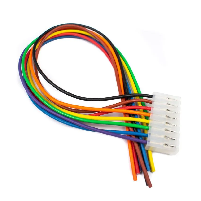 3.96mm JST Wire Connector 8-Pin, 25cm Length - Durable Cable for Electronic Projects
