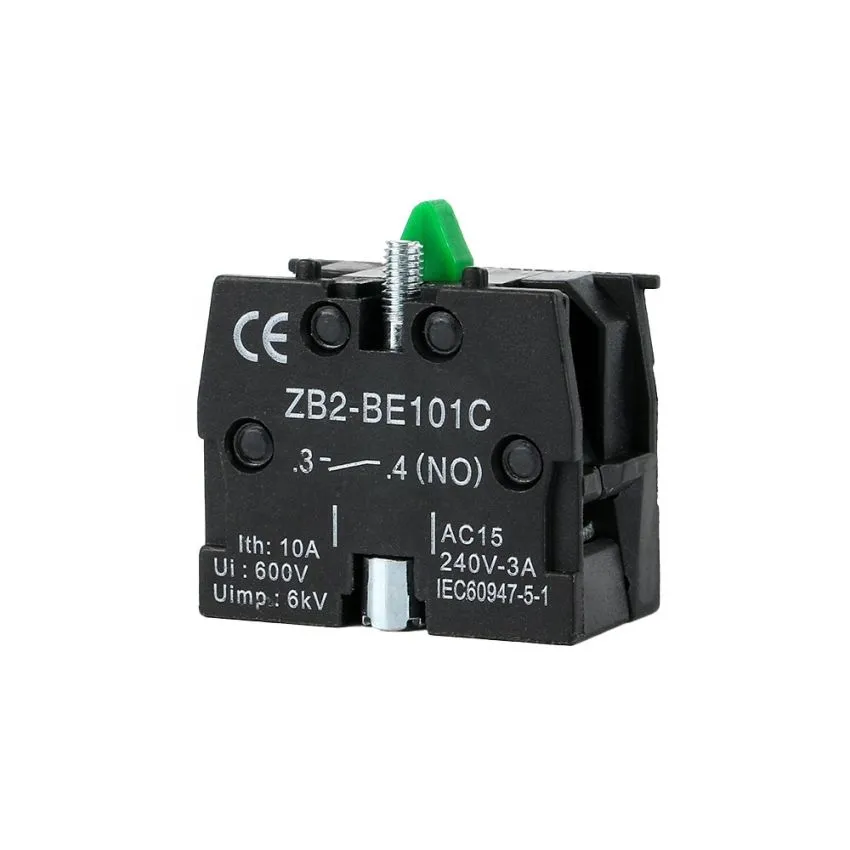 ZB2-BE101C, 1NO Contact Block, Panel Mount Package