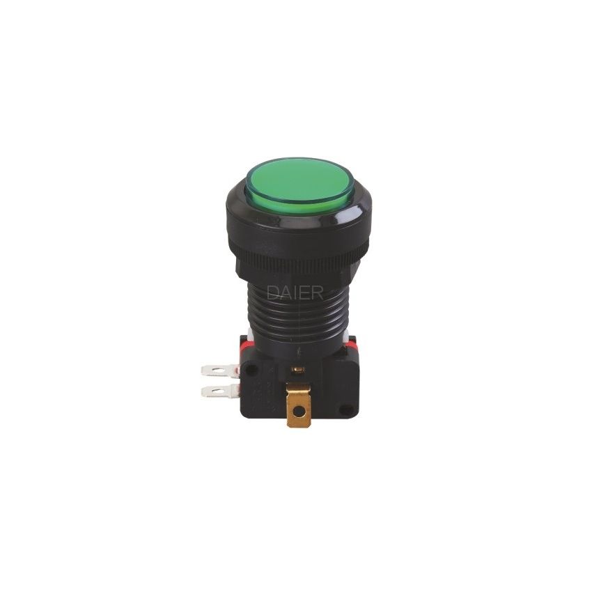PBS-30-2,Push Button Switch,Momentary,Green,16A