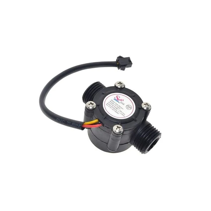 YF-S201 ,Water Flow Sensor, 1-30L/min Detection, Hall Effect Sensor