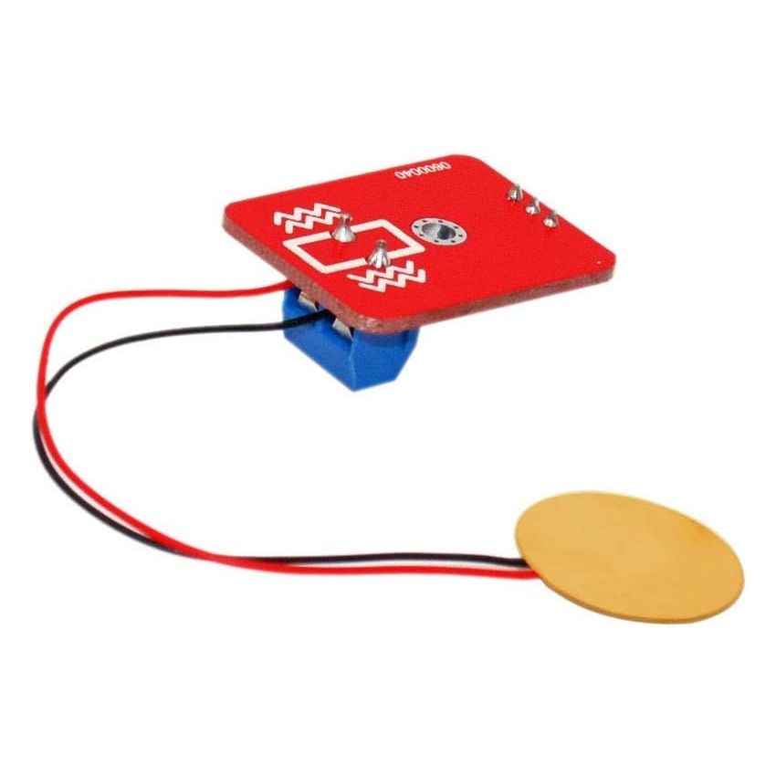 52PI Piezo Vibration Sensor - High Sensitivity, Low Noise