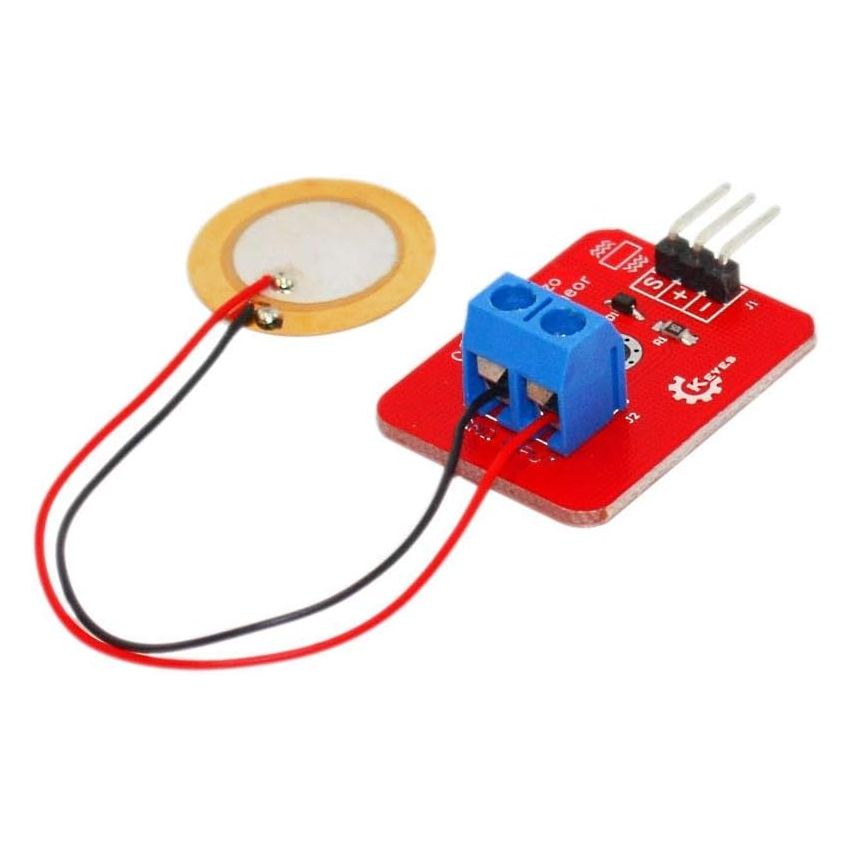 52PI Piezo Vibration Sensor - High Sensitivity, Low Noise