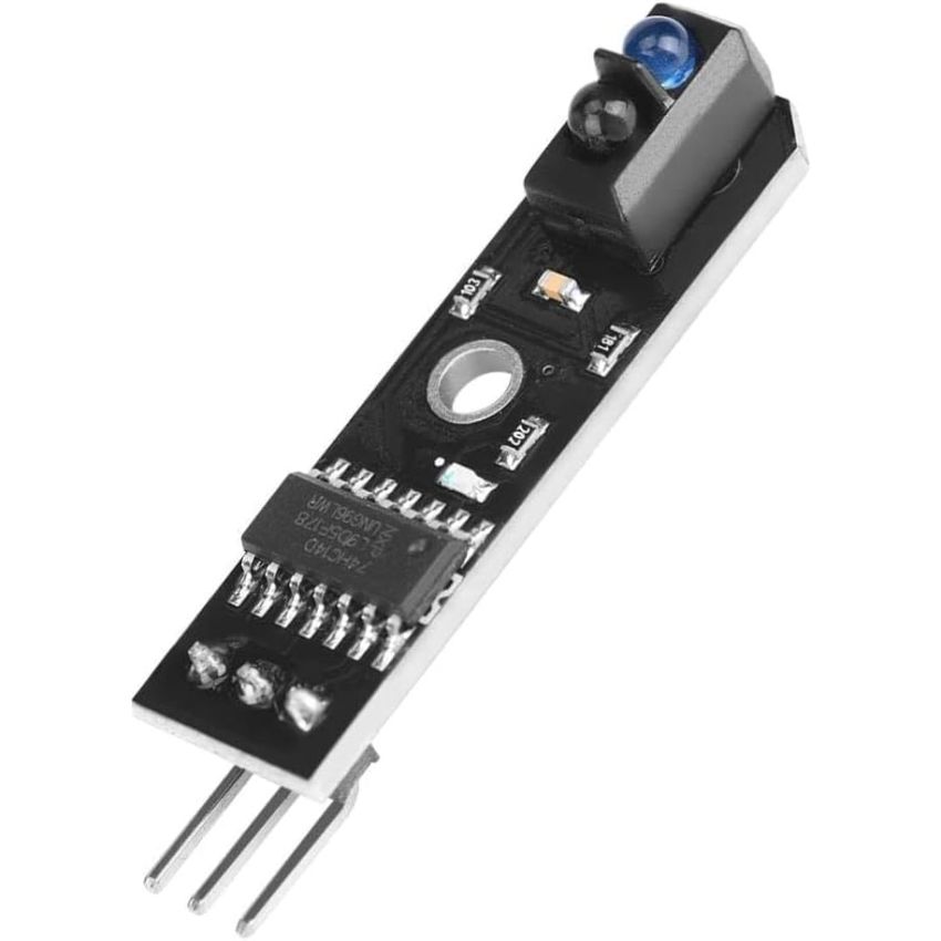 I0526016-TCRT5000 ,Black and White Line Tracking Sensor Module for Smart Car - 5V, Infrared Detection