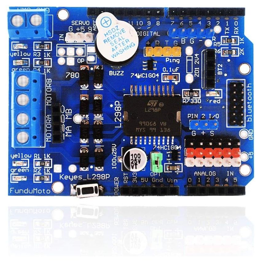 L298P - Besomi, 2-Channel DC Motor Driver