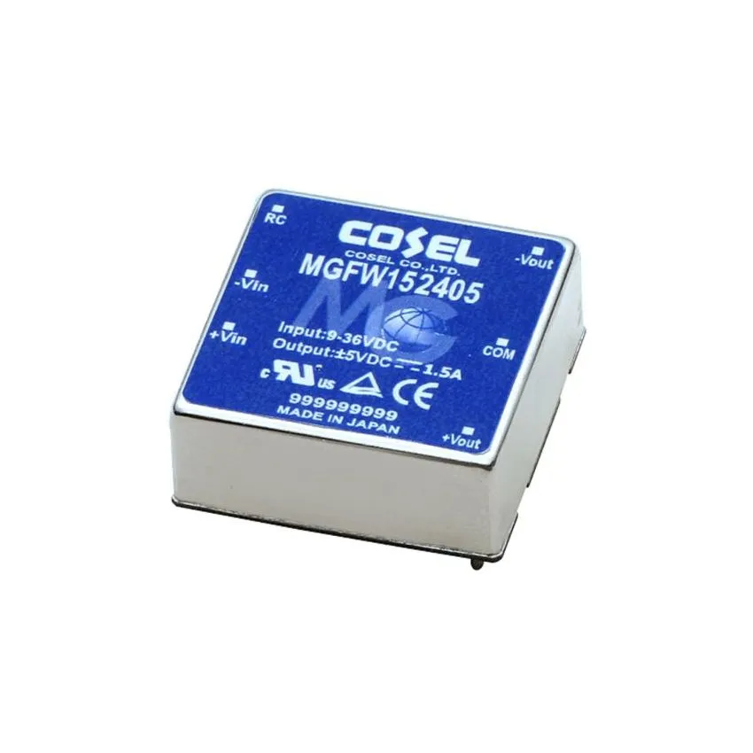 MGFW152405 Cosel DC DC Converter 15W 5V Output 9 to 36V Input