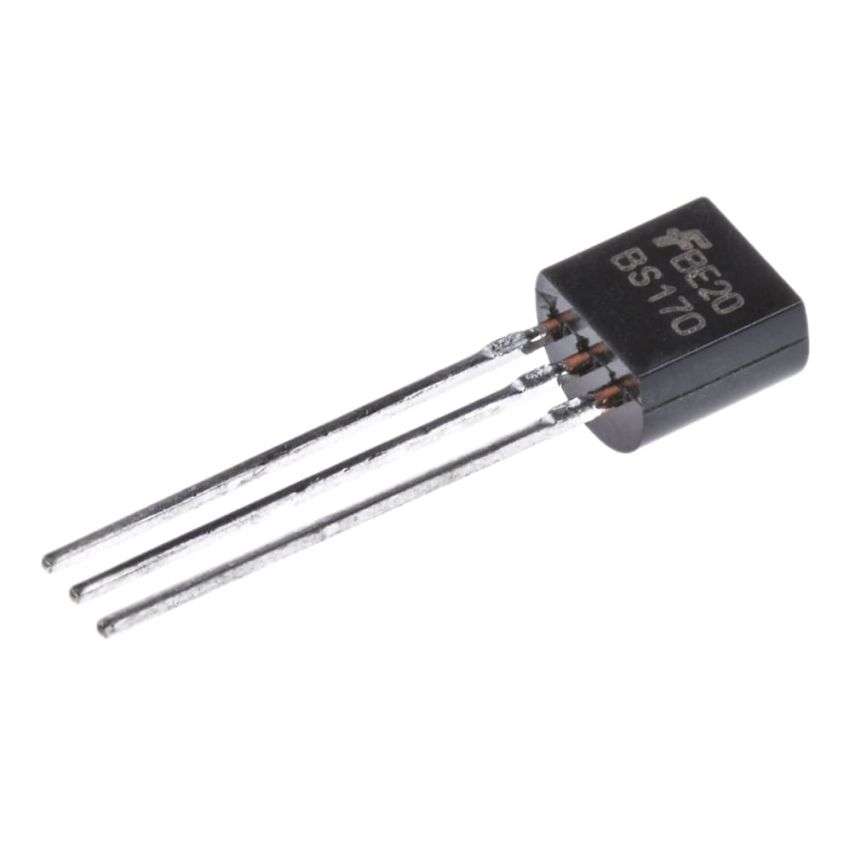 BS170,N-Channel MOSFET Transistor,60V,500mA