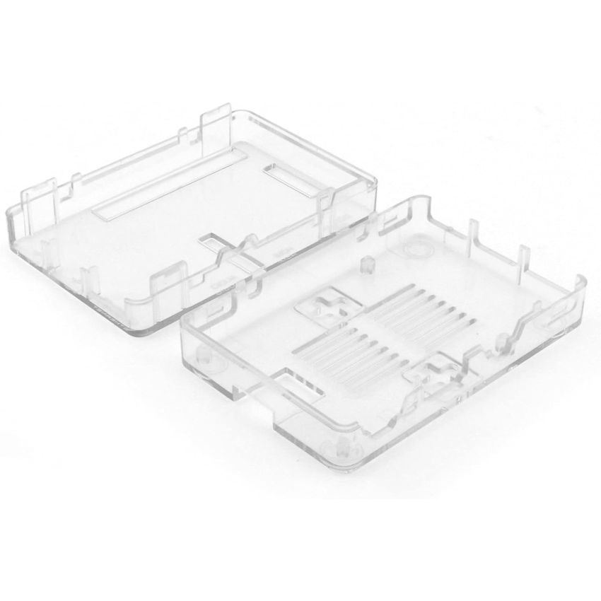 Acrylic Case for Arduino UNO Without Screw – Durable Clear Protection Enclosure