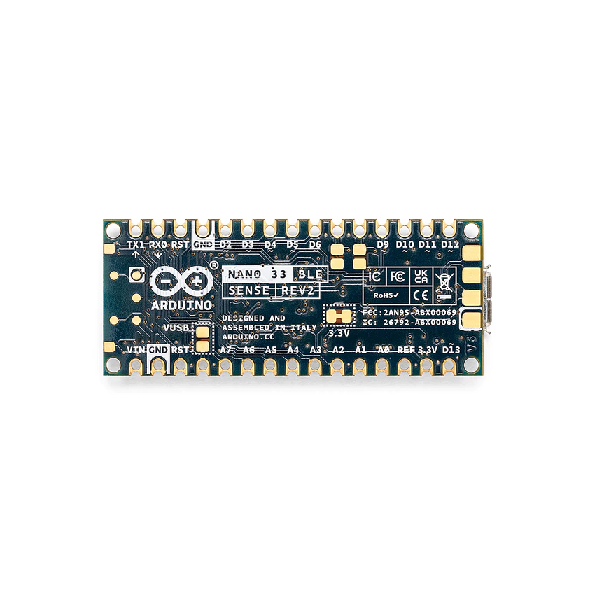 ABX00069, Arduino NANO 33 BLE Sense REV2