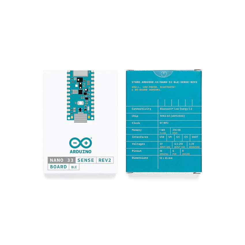 ABX00069, Arduino NANO 33 BLE Sense REV2