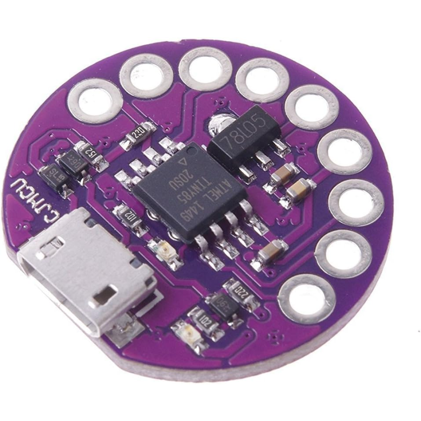 LILYPAD MODULE (ATTINY85), Wearable Microcontroller Board for DIY Electronic Projects