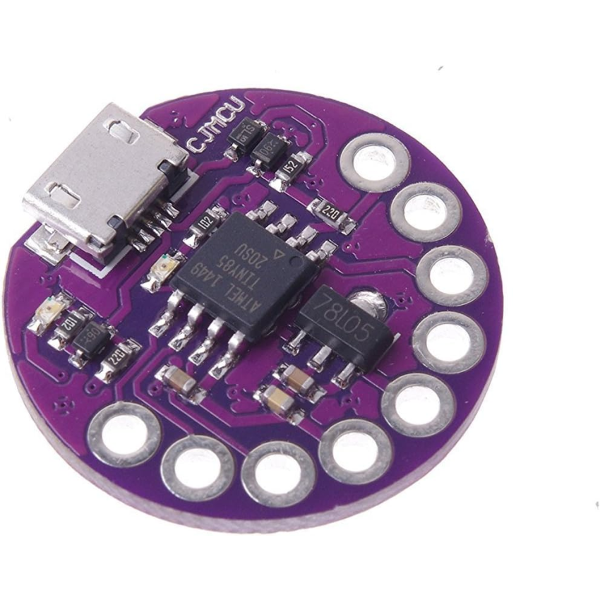 LILYPAD MODULE (ATTINY85), Wearable Microcontroller Board for DIY Electronic Projects
