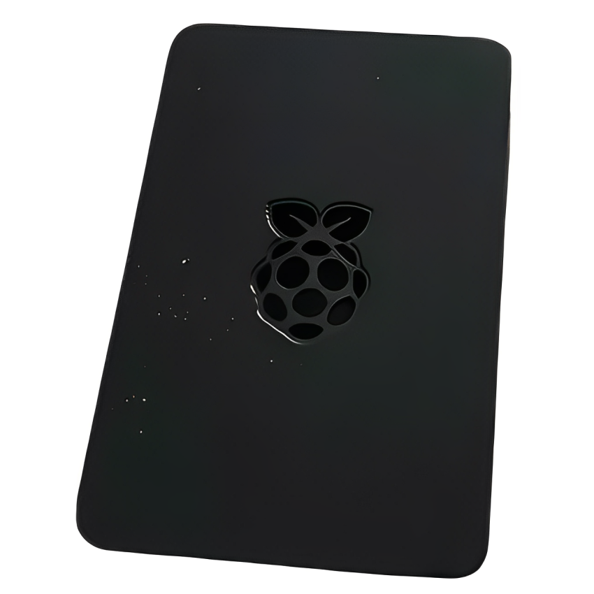 Plastic Case for Raspberry Pi 4 Model B,Black,Durable