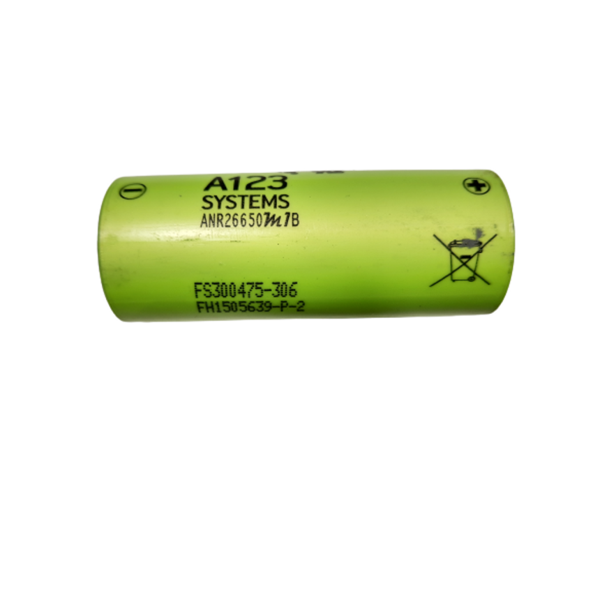 ANR26650M1B, Nanophosphate®,Rechargeable,LiFePO4 Battery, 3.3V, 2.6Ah,
