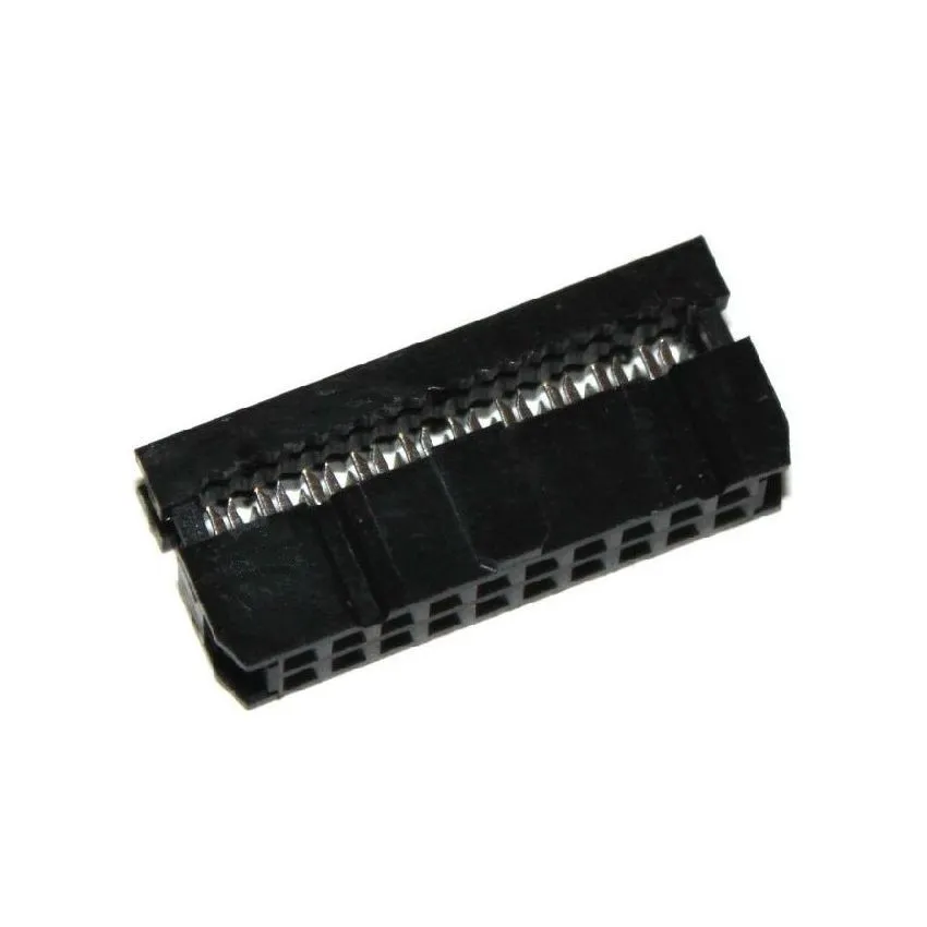 FC-20P,IDC Connector, 2.54mm 20 Pins