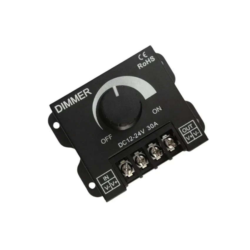 LED Dimmer Switch,12-24VDC,30A 