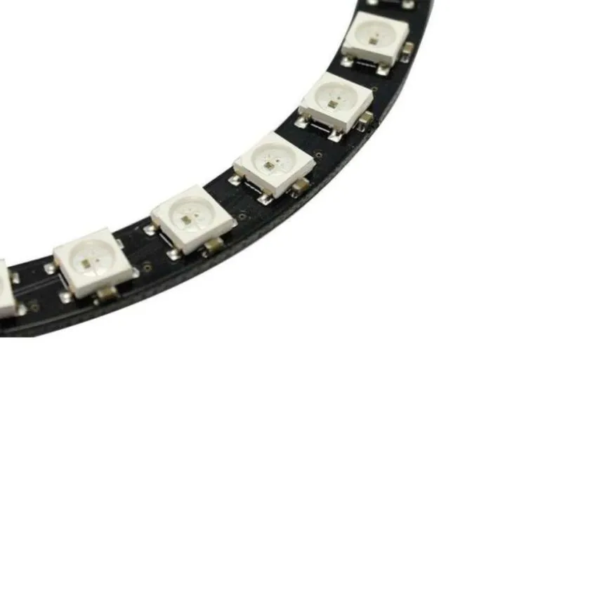 WS2812, 5050 RGB LED Ring with Integrated Drivers for Arduino
