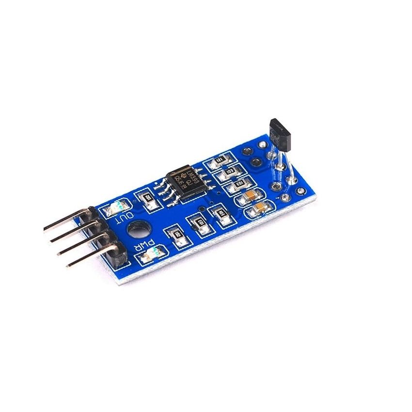 LM393 ,Hall Effect Magnetic Sensor Module - 3.3V to 5V DC