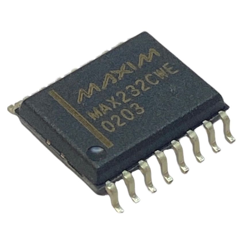 MAX232CWE ,SOP-16 ,RS-232 Transceiver IC - +5V Powered, Multichannel Drivers/Receivers