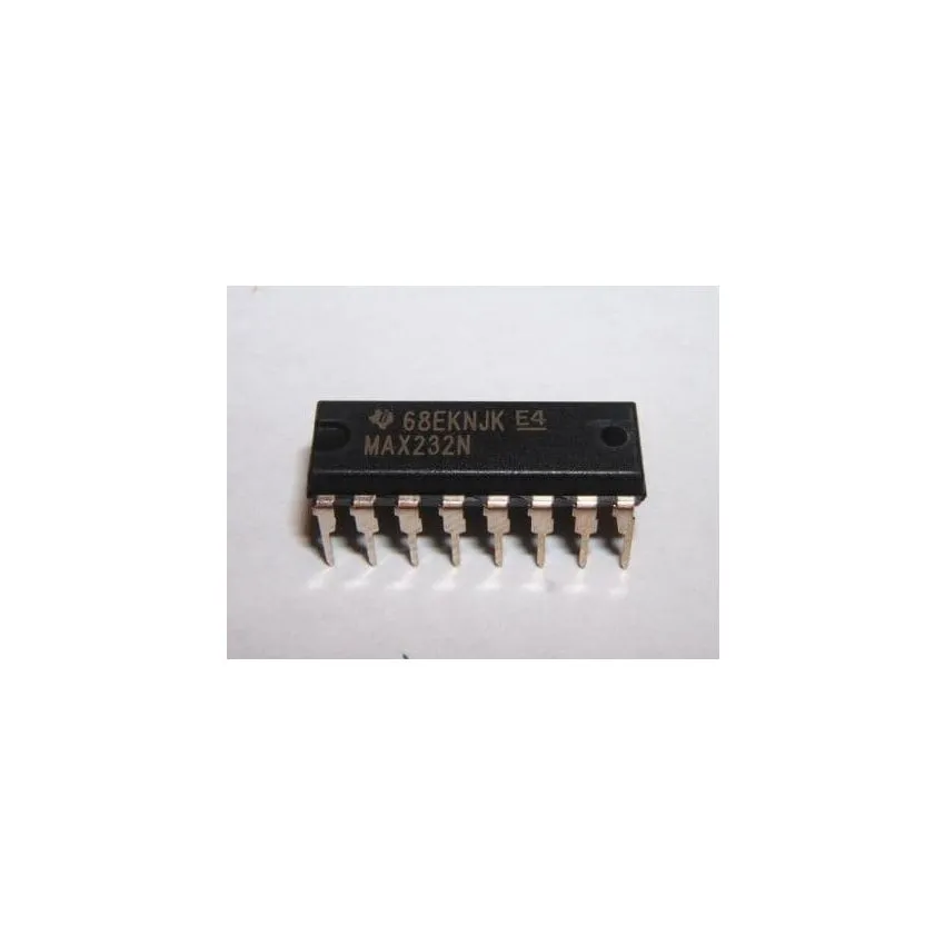 MAX232N, Dual RS-232 Driver/Receiver, 16-Pin DIP Package