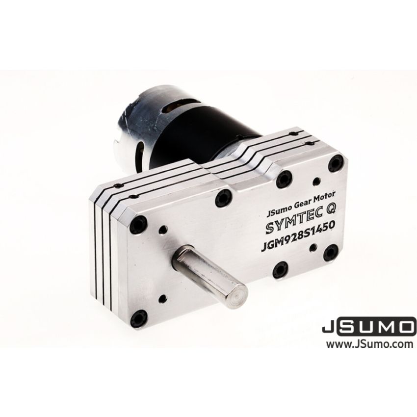 Symtec Q Gearmotor (12V 1450 RPM 9.28:1 44 Kgcm)