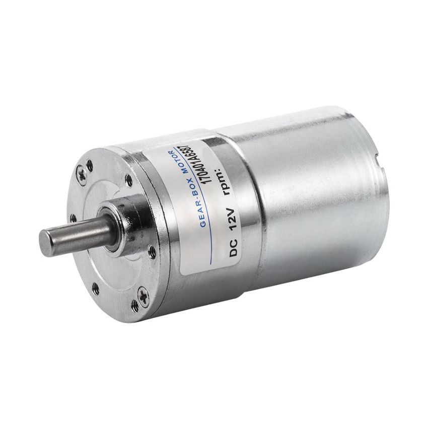 52 RPM Planetary Gear Motor, High Torque 12V DC Motor