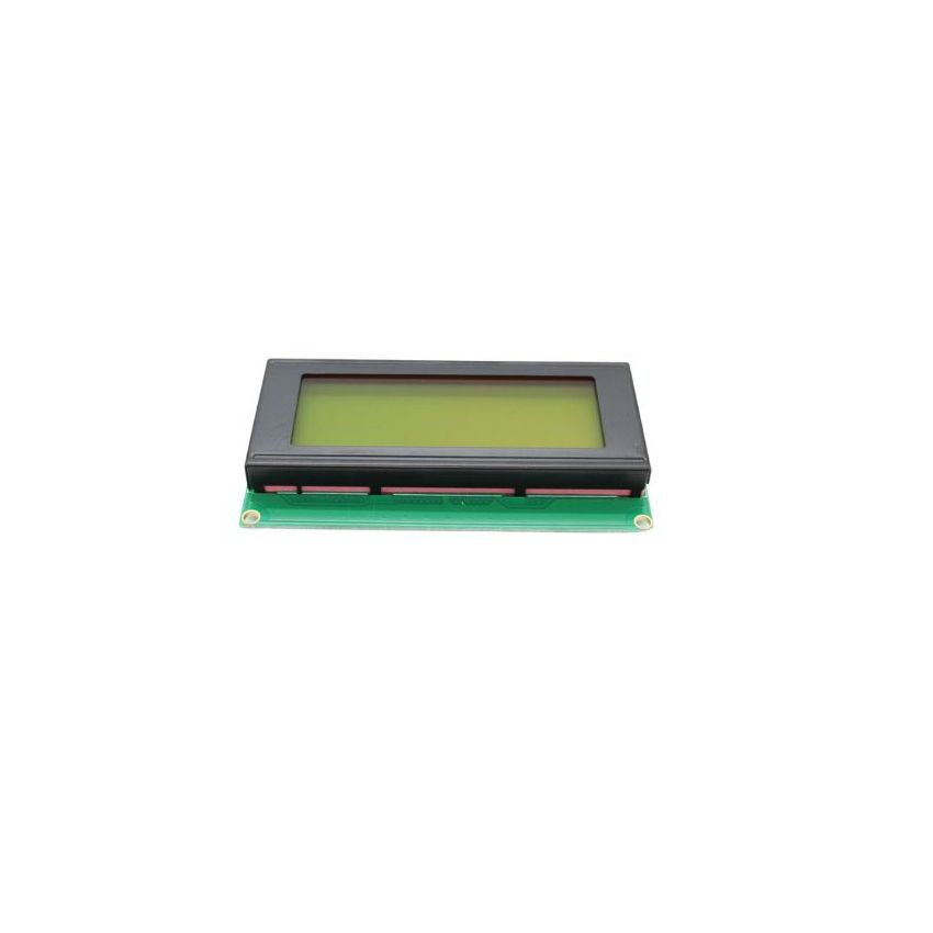 20x4 LCD Display Module – I2C Compatible, Green Backlight