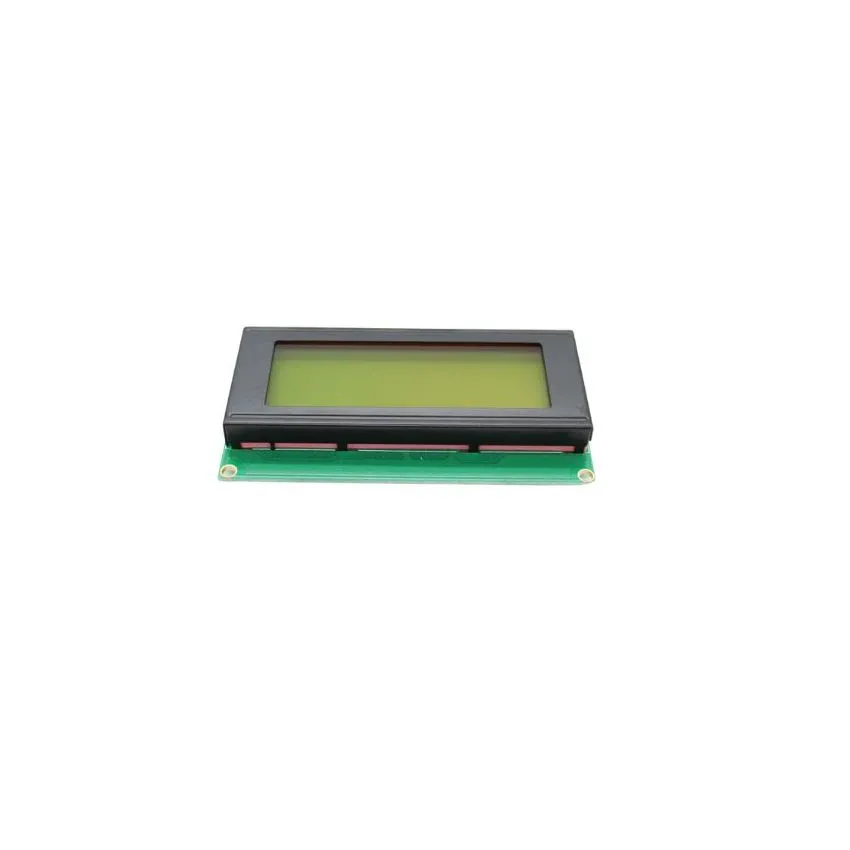 20x4 LCD Display Module – I2C Compatible, Green Backlight