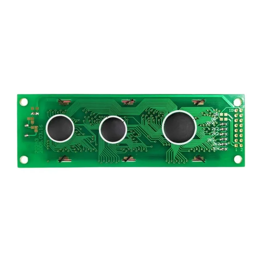 20x2 LCD Display Module Green, Backlit for DIY Projects