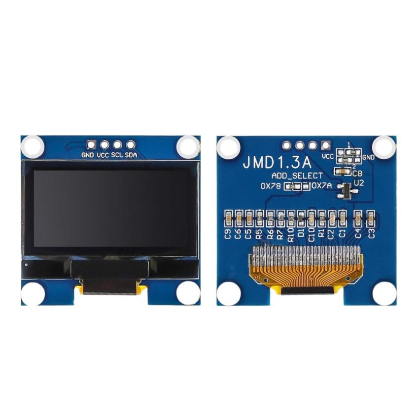 Display,1.3in,OLED,I2C,for Arduino & Raspberry Pi