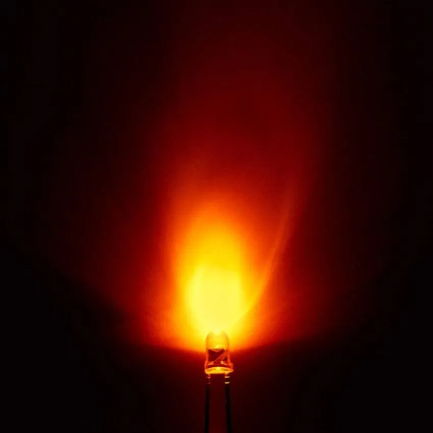 LED Super Bright Orange,3mm 