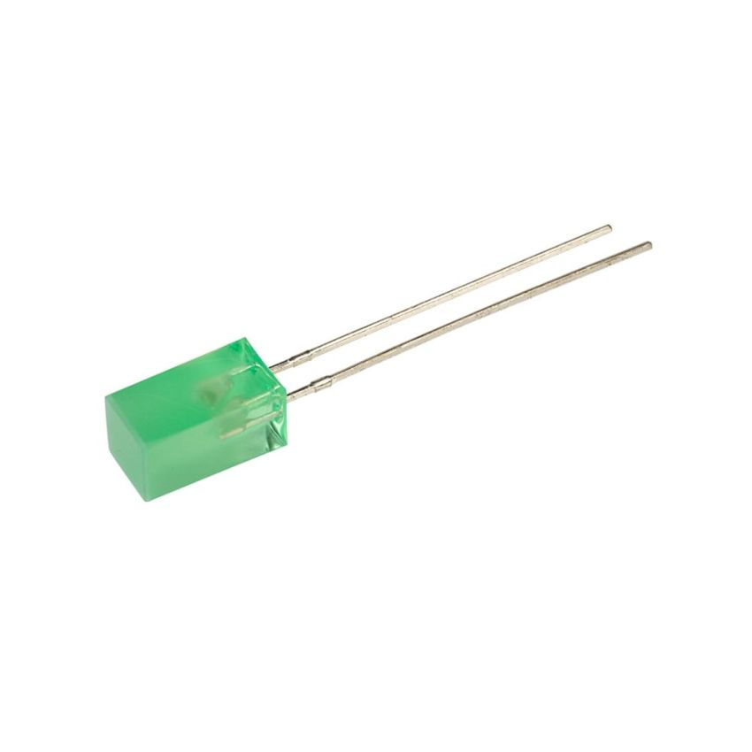 Super Bright Square LED,5mm,Green