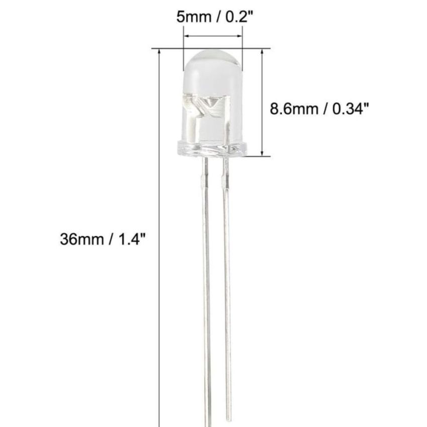 IR LED Emitter,5mm