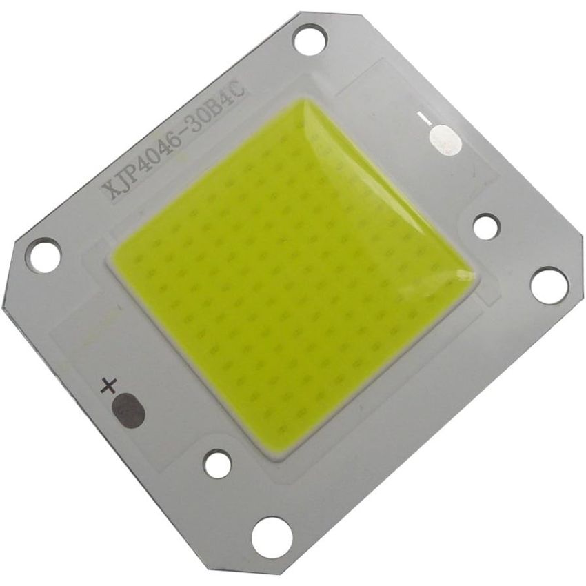 12V LED Chip, 50W COB LED, High Power White Light Source for DIY Floodlight Spotlight