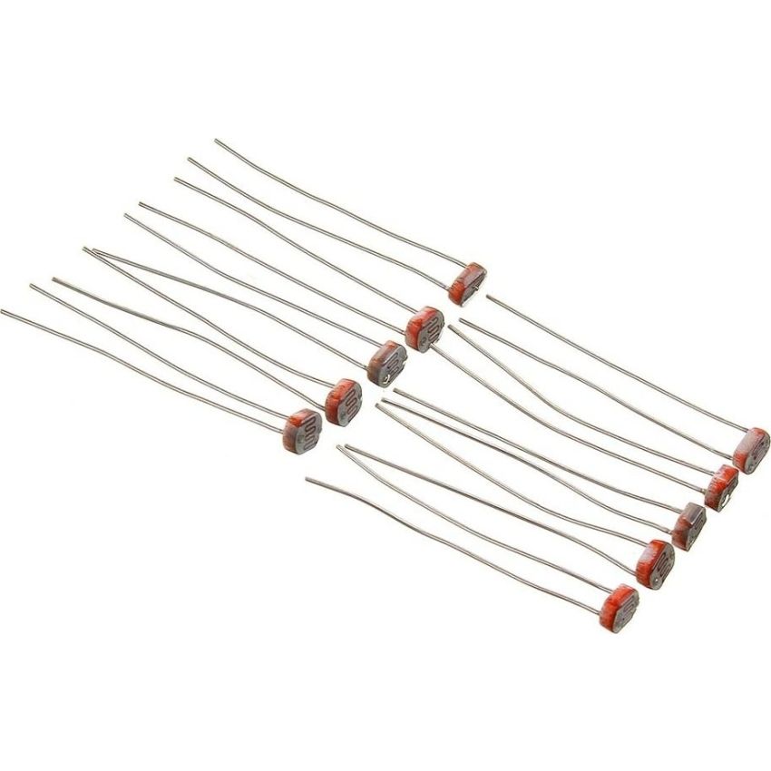 GL5528 ,Light Dependent Resistor 5mm - 10 Pieces