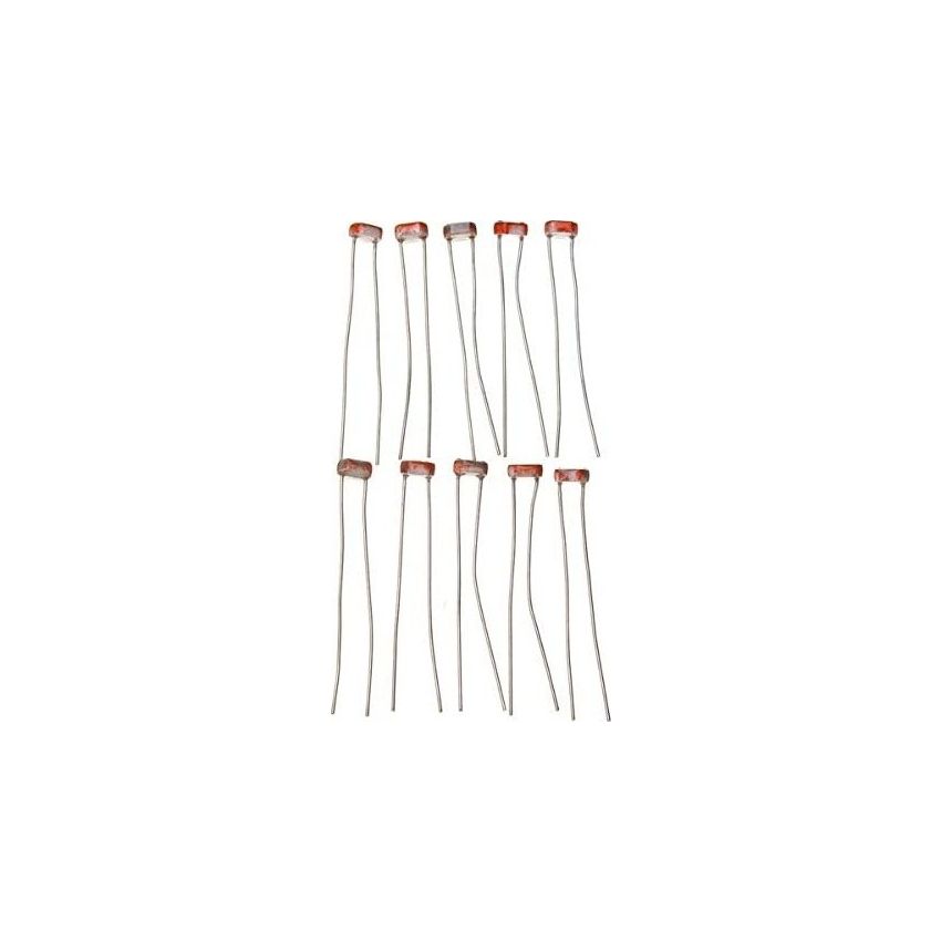 GL5528 ,Light Dependent Resistor 5mm - 10 Pieces